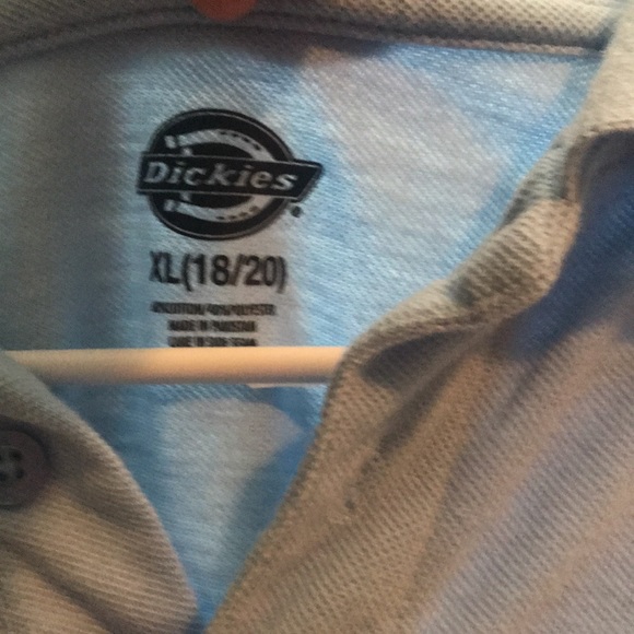 Dickies boys short sleeve collard polo XL - Picture 3 of 3
